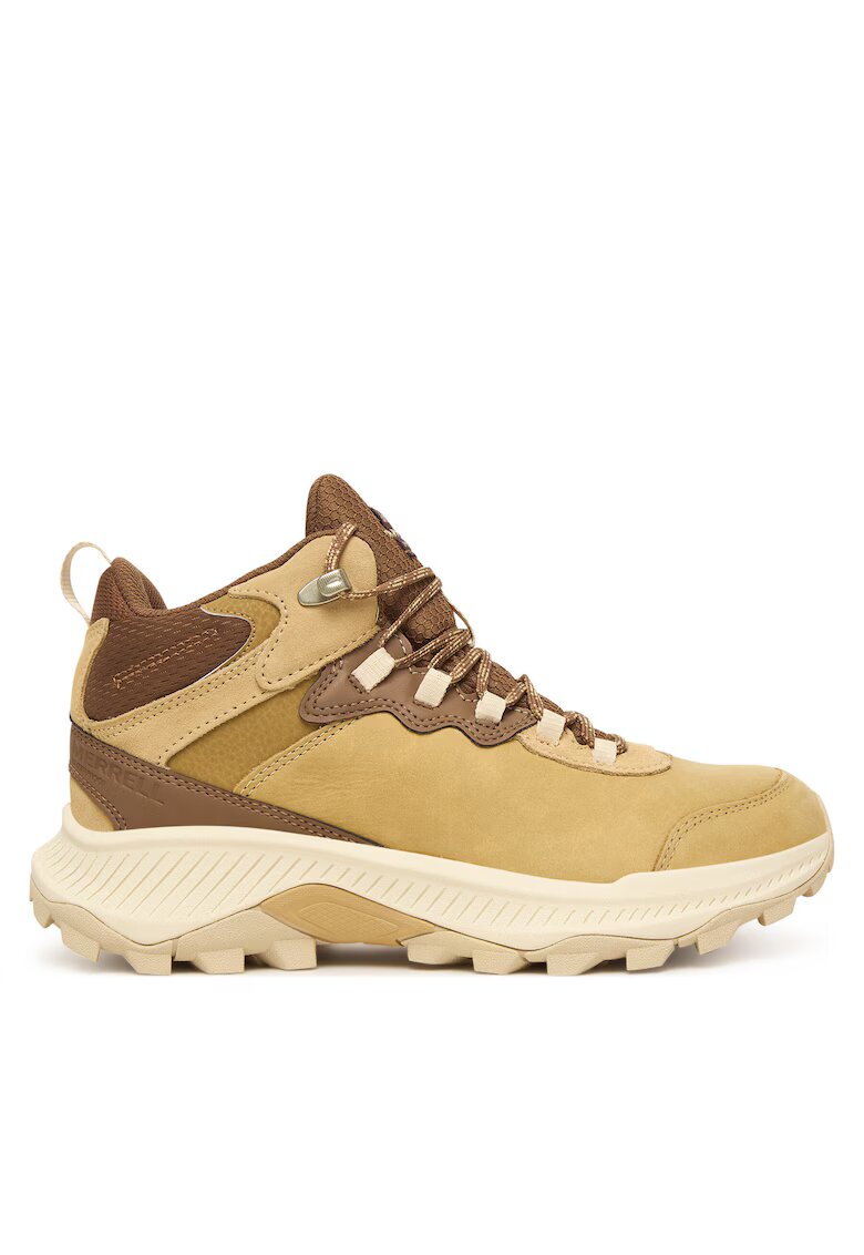 MERRELL Дамски боти от естествена кожа - жълти