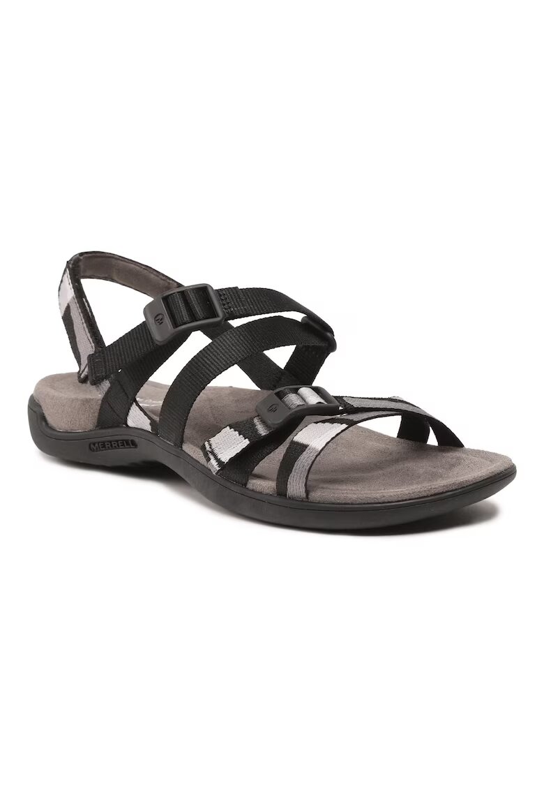 MERRELL Дамски сандали - 302602582 - Текстил - Черни
