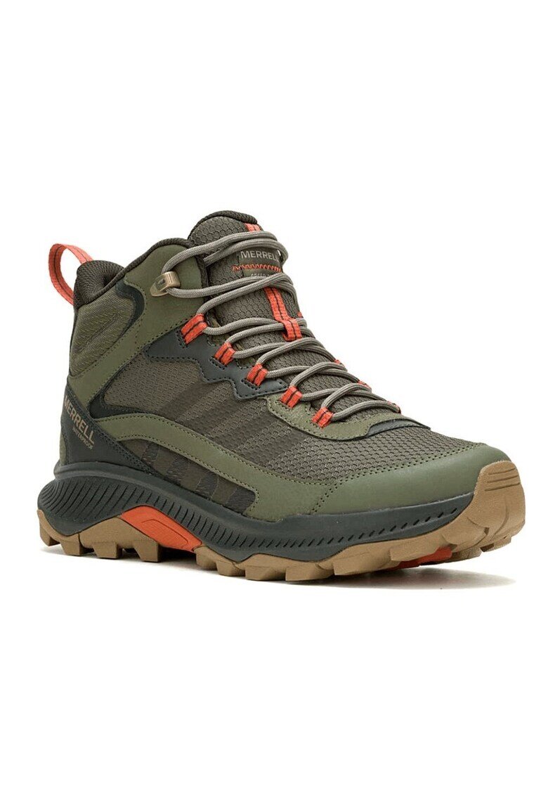 MERRELL Мъжки боти Moab Speed Strike WP - маслиненозелени - синтетика - Маслинено зелено