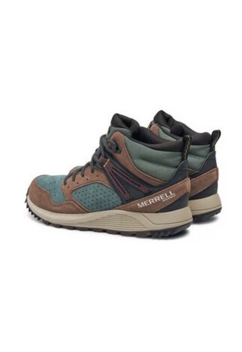 MERRELL Мъжки спортни обувки 304345319 - естествена кожа - зелени