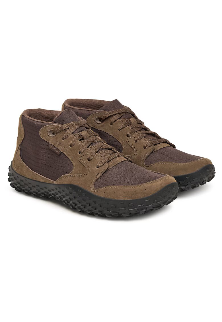 MERRELL Мъжки спортни обувки - текстил - кафяви