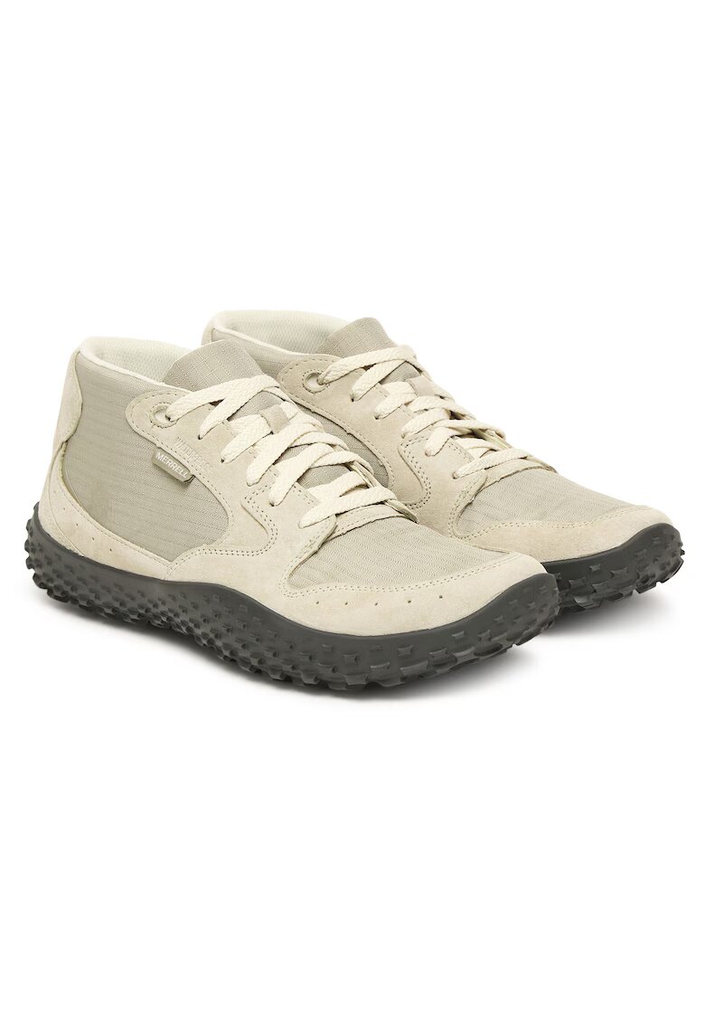 MERRELL Мъжки спортни обувки - за трекинг - бежови - текстил
