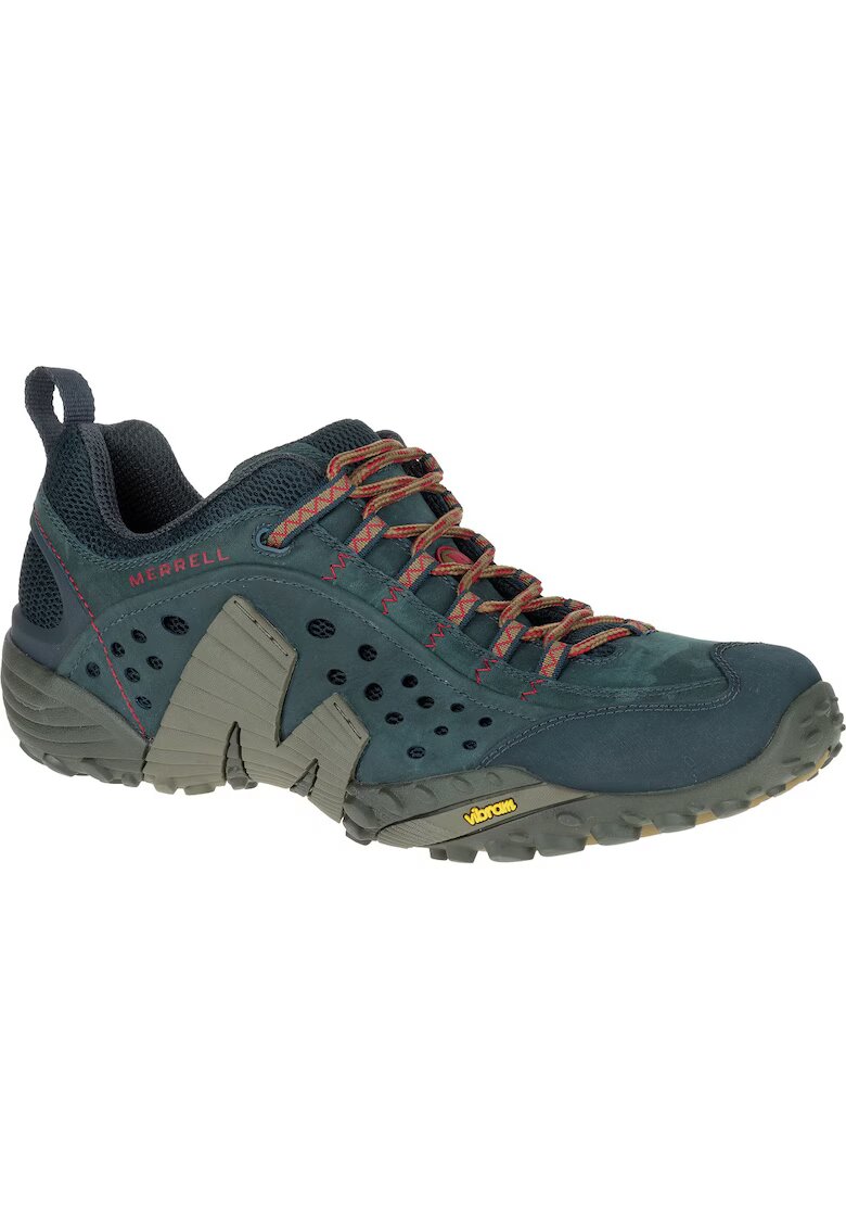MERRELL Мъжки трекинг обувки Intercept J559593 - кожа набук - тъмносини - Тъмносин