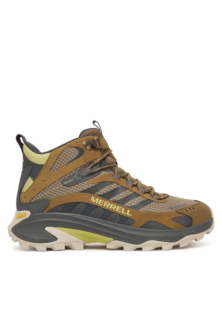 MERRELL Мъжки туристически обувки Cairn Moab Speed 2 Mid GOR - кафяви - текстил