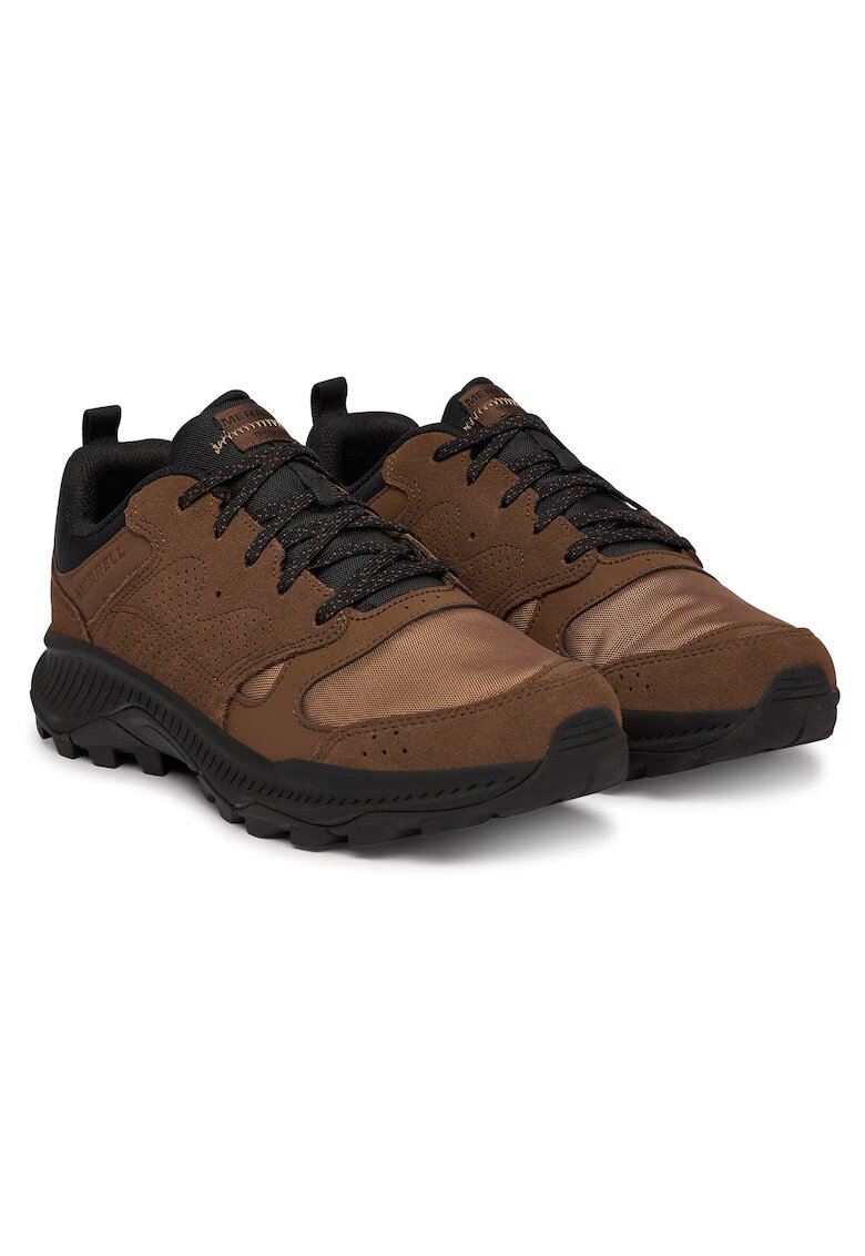 MERRELL Мъжки туристически обувки - естествена кожа - кафяви