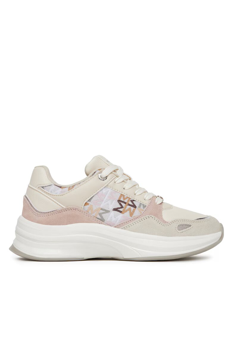 Mexx Дамски спортни обувки MI001013851W - бежови - естествена кожа