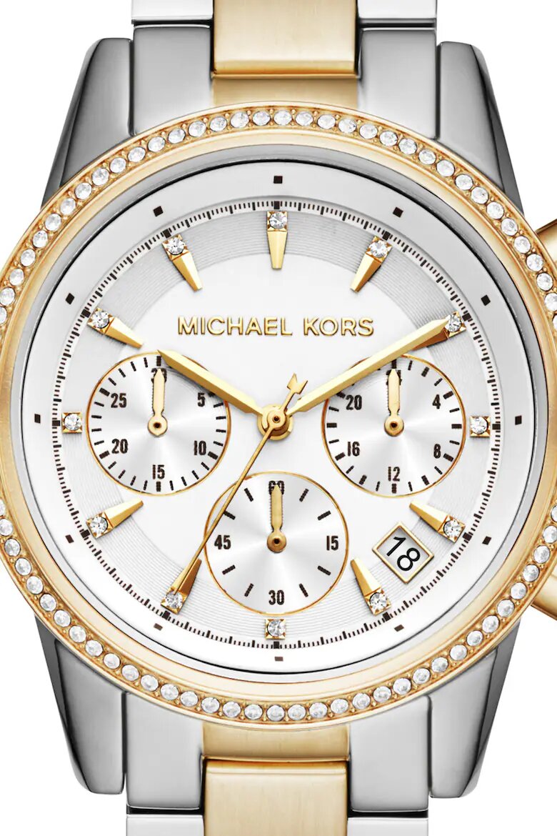 Michael Kors Часовник Bryant с хронограф Сребрист/Златист