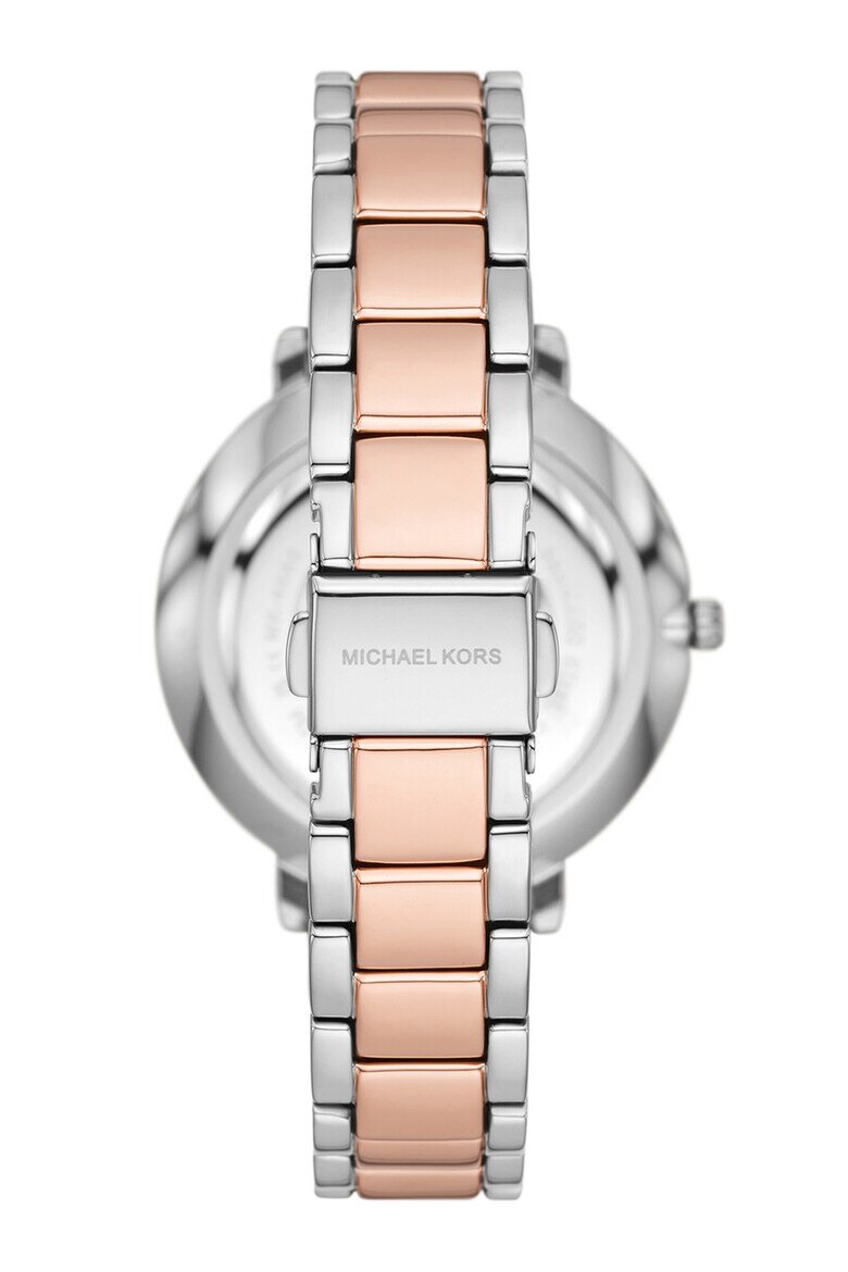 Michael Kors Часовник от неръждаема стомана с двуцветен дизайн Rose Gold/Сребрист