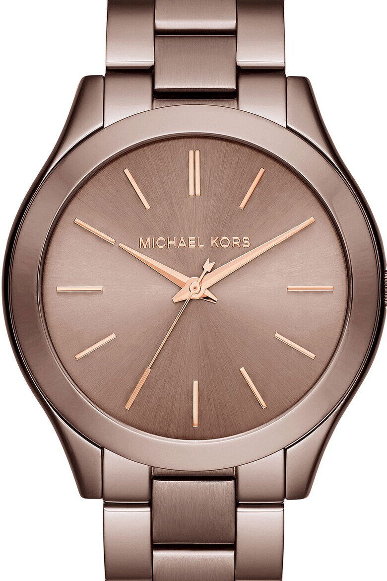 Michael Kors Часовник Slim Runway с метална верижка