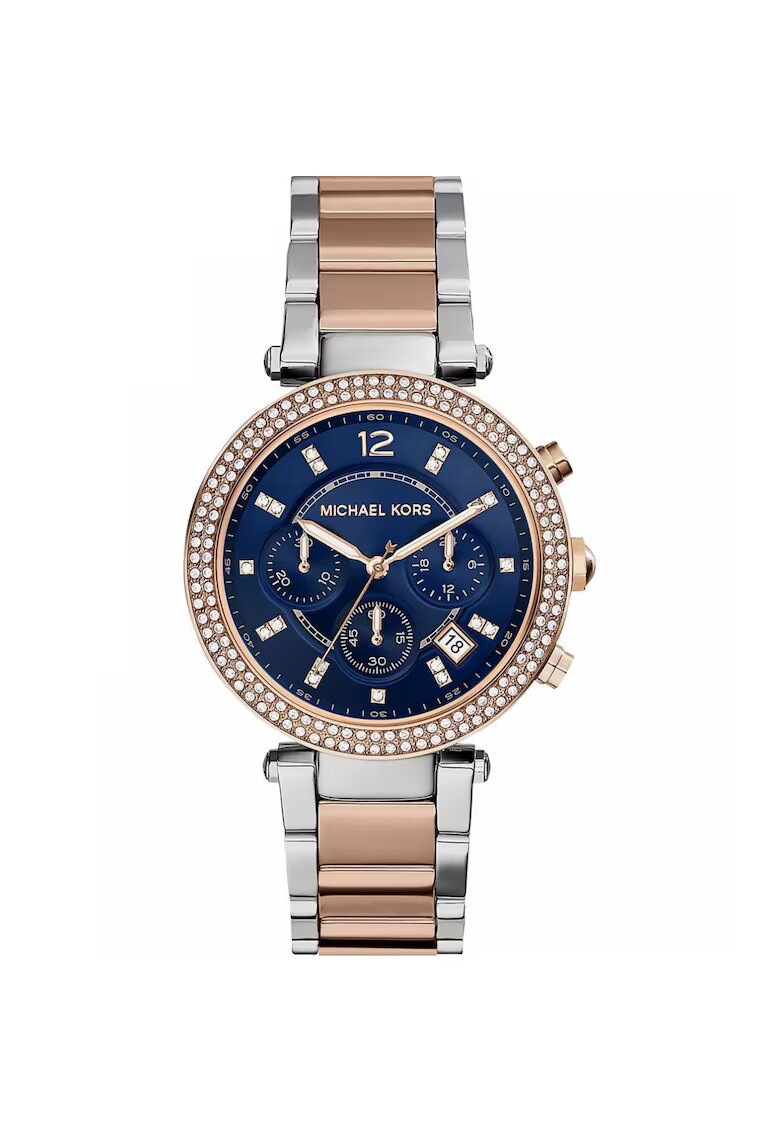 Michael Kors Дамски часовник - Parker 1030964264 - Rose Gold/Сребрист