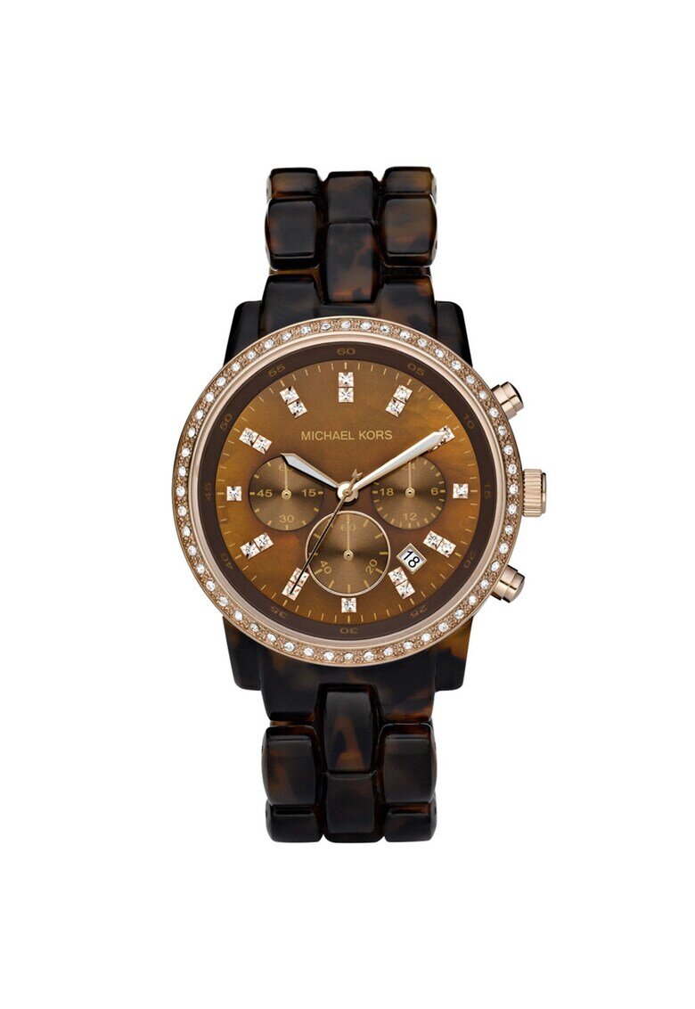 Michael Kors Дамски часовник Showstopper - 637717014 - Кафяв