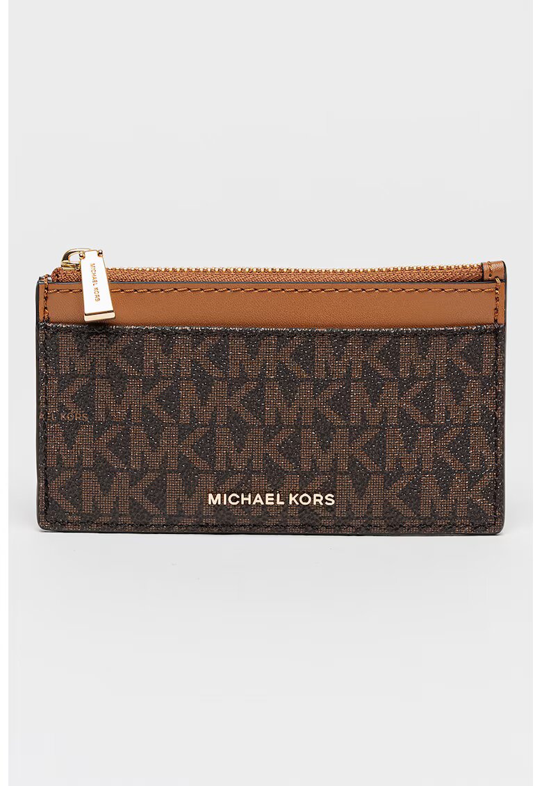 Michael Kors Калъф за карти Jet Set с монограми