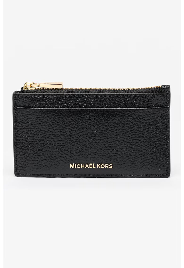 Michael Kors Кожен калъф за карти Jet Set с цип