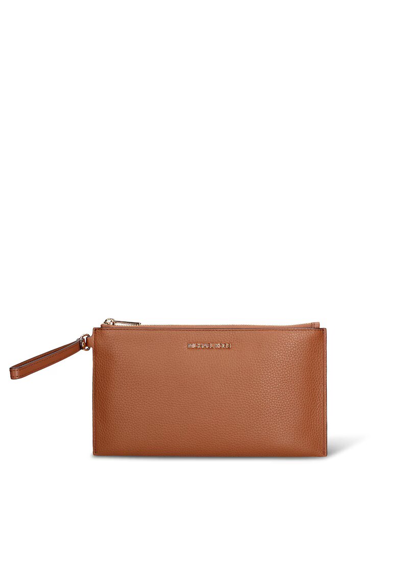 Michael Kors Кожена чанта Solara Ultra - Кафяв