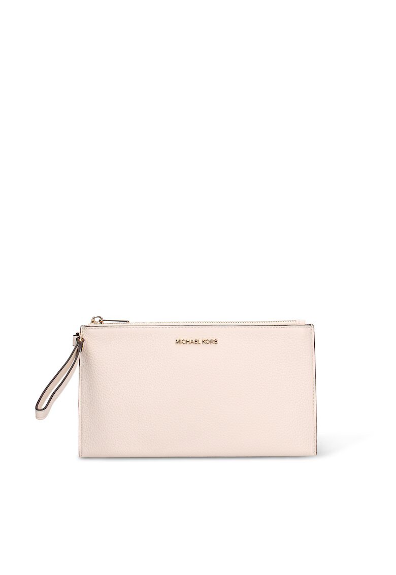 Michael Kors Кожена чанта Solara Ultra - Крем