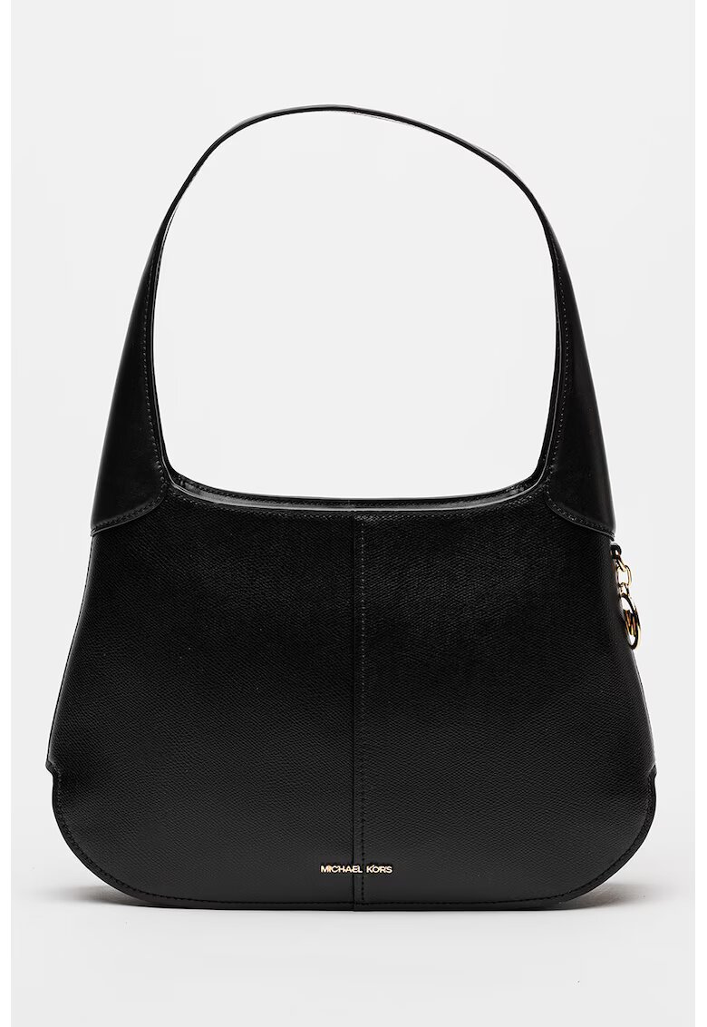 Michael Kors Кожена чанта за рамо Noir