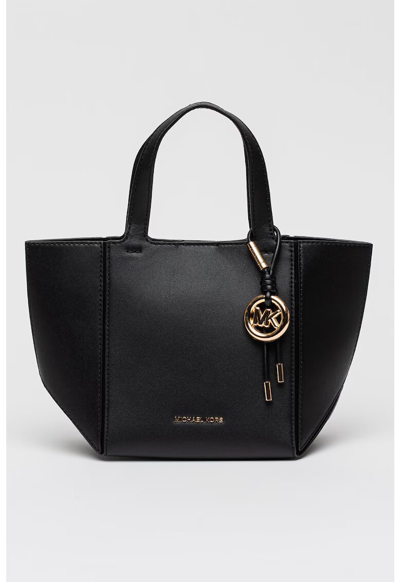 Michael Kors Кожена ръчна чанта с лого Jordi
