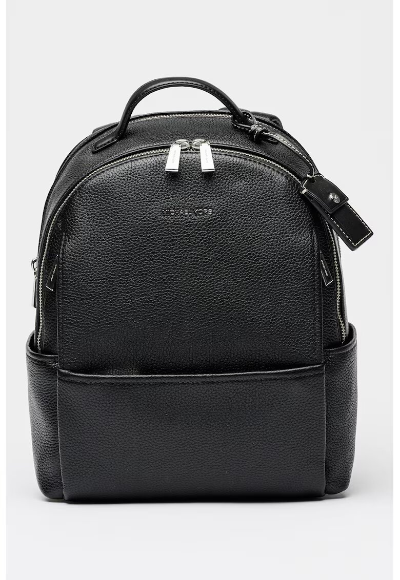 Michael Kors Кожена раница Sable - Черен