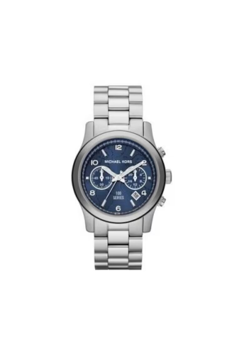 Michael Kors Мъжки часовник - Hunger Stop 1118732721 - Сребрист