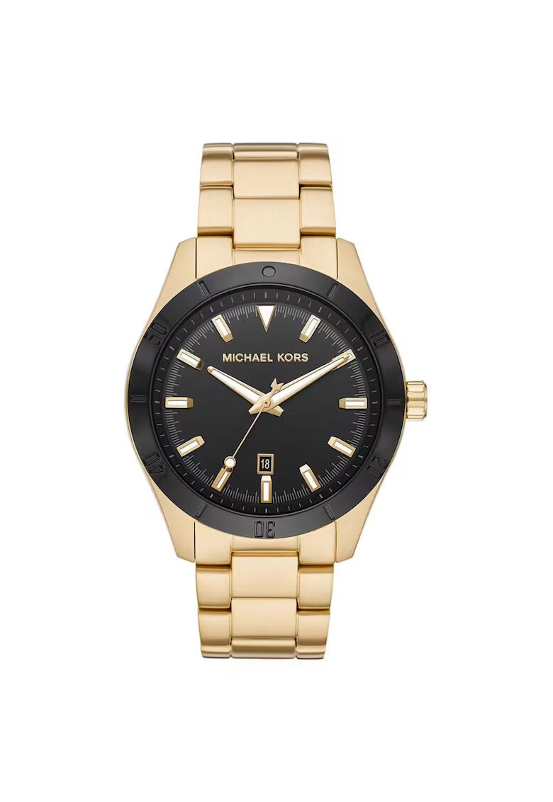 Michael Kors Мъжки часовник - Неръждаема стомана - Златист/черен