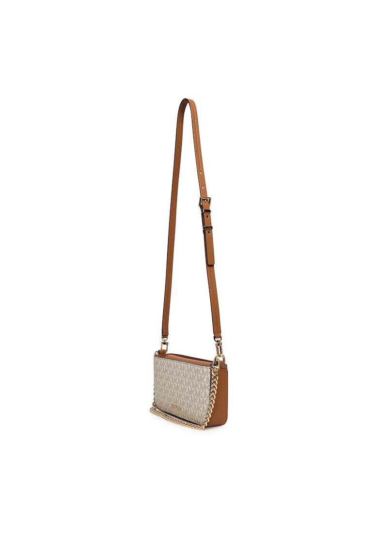 Michael Michael Kors Дамска чанта Bryant Small - екологична - ванилия/жълъд - 32S5GYT