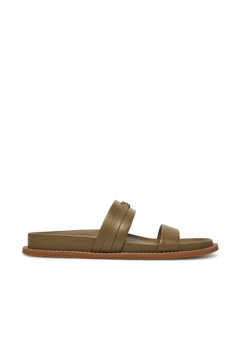 Michael Michael Kors Дамски чехли - Michael Kors - Safari естествена кожа - Mandy Flat