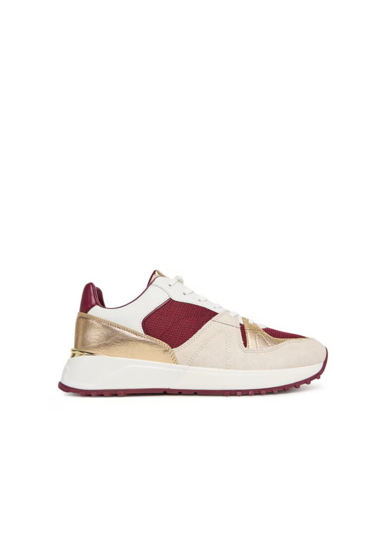 Michael Michael Kors Дамски кецове Mulberry Mlt 587 - 43T5JMFS6S - бежов/вишнев