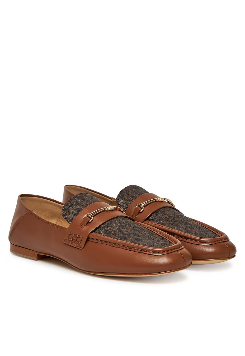 Michael Michael Kors Дамски мокасини - Lena Loafer - естествена кожа - цвят