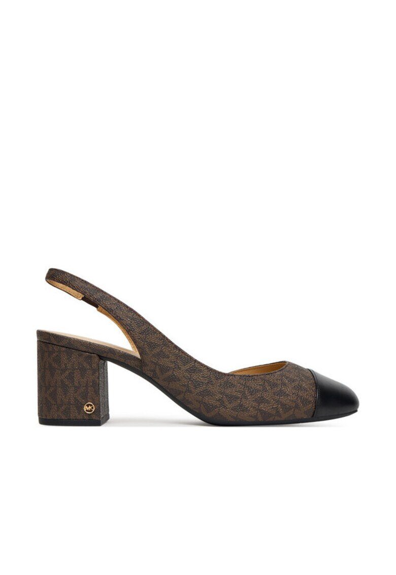 Michael Michael Kors Дамски сандали - Blk/Brown - екологична кожа