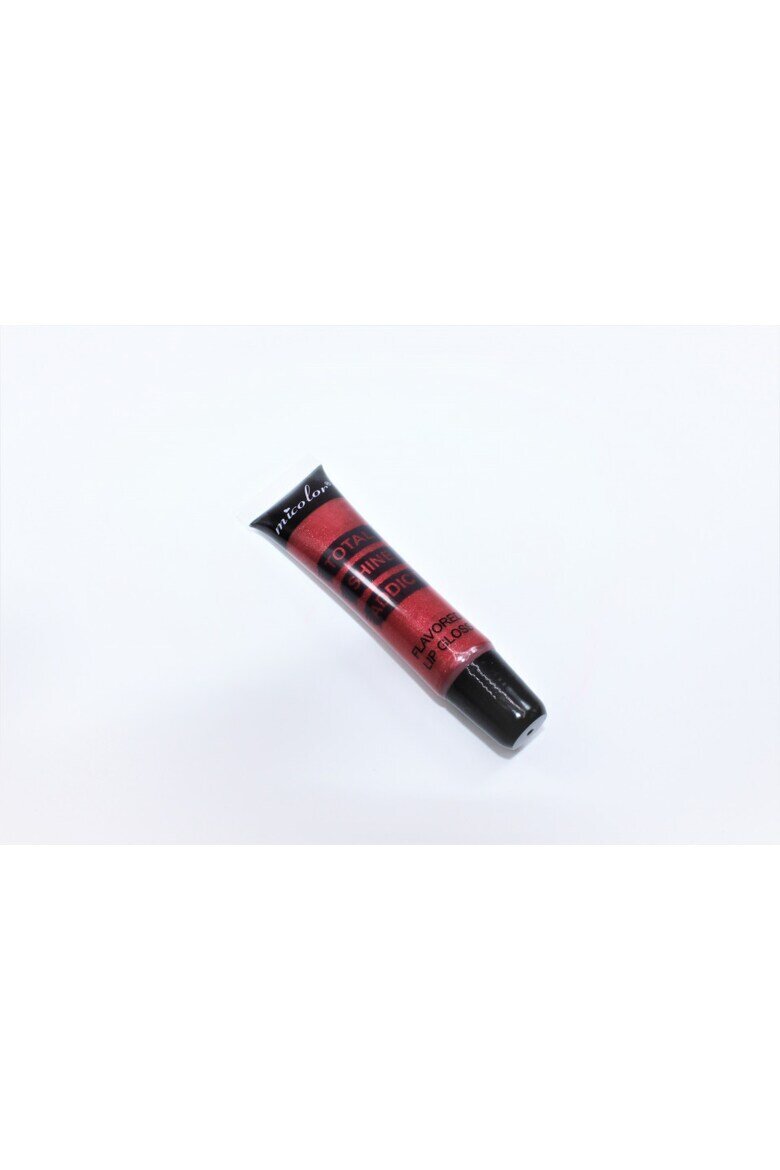 Micolor Ароматизиран гланц за устни Total Shine Addict Червен