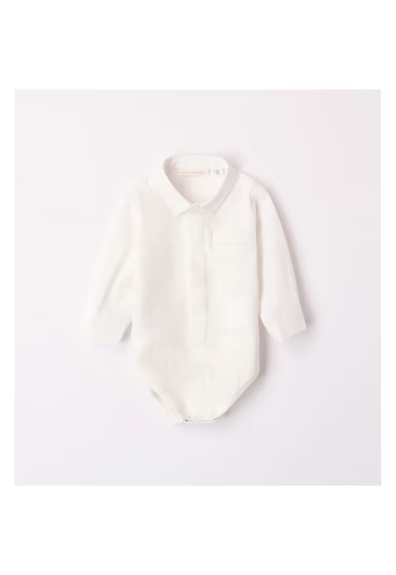 Minibanda Боди за момче - 3.7653 - Natural White