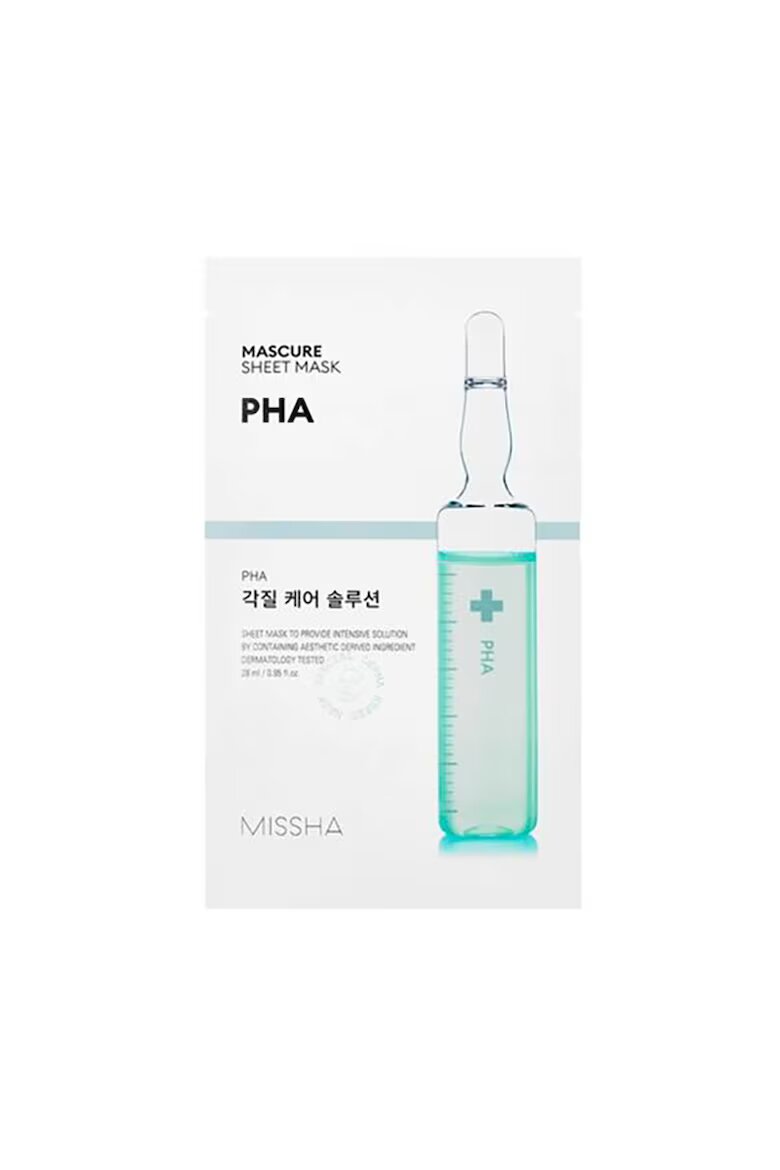 MISSHA Маска за лице Mascure Peeling Solution Sheet Mask PHA 28мл