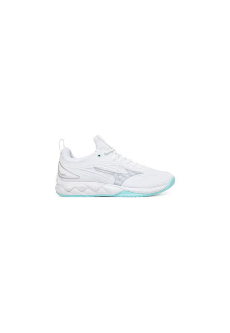 Mizuno Дамски спортни обувки - бели - еко кожа
