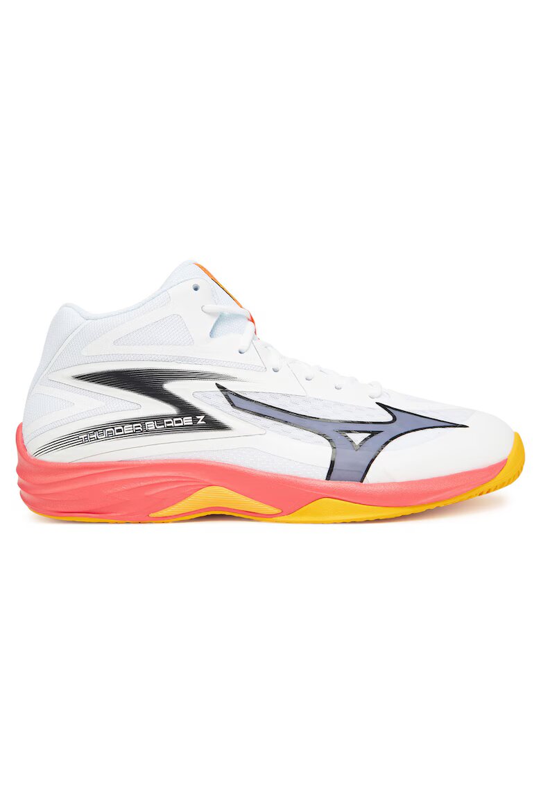 Mizuno Мъжки спортни обувки Thunder Blade Z Mid - бели - екологична кожа - за бягане