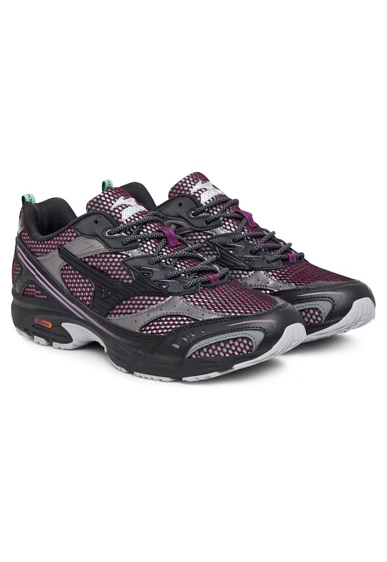 Mizuno Мъжки спортни обувки за бягане - черни - еко кожа