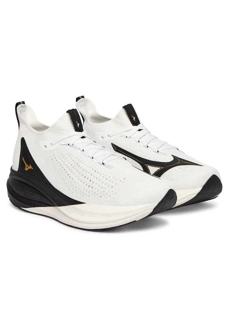 Mizuno Мъжки спортни обувки - за бягане - текстил - черно-бели
