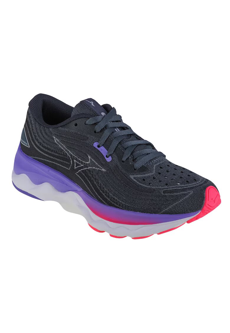 Mizuno Обувки за бягане - Wave Skyrise 4 J1GD230971 - сиво