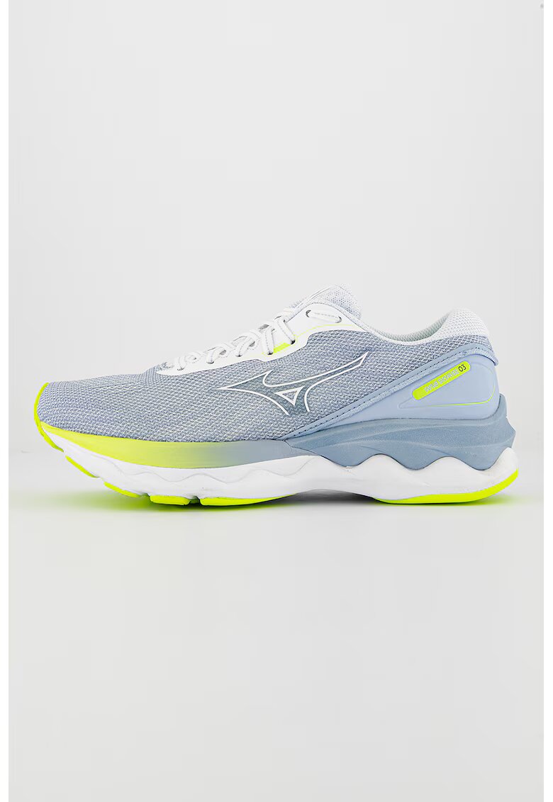 Mizuno Спортни обувки Wave Skyrise за бягане с лого - Прашно синьо/Мръснобял