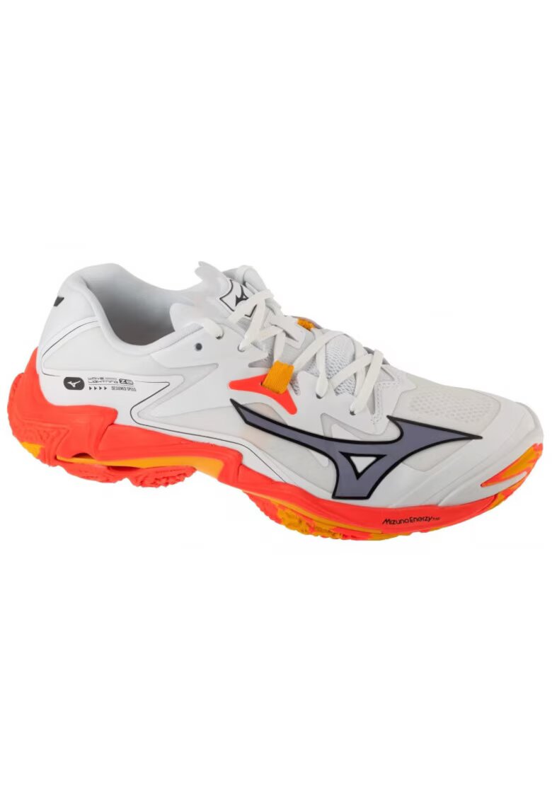 Mizuno Унисекс спортни обувки Wave Lightning Z8 в бяло - Бял/Многоцветен