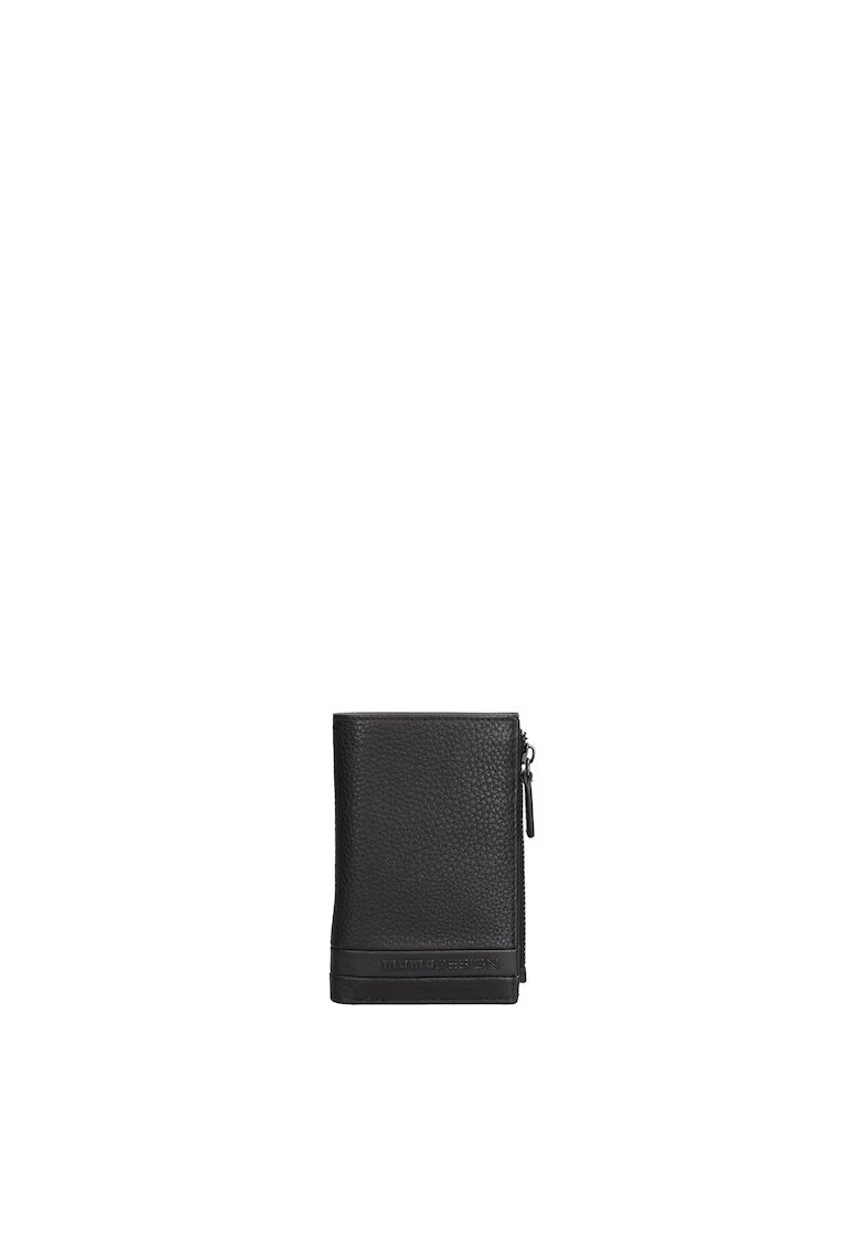MOMO DESIGN Кожен портфейл Nyxos с капси - Черен
