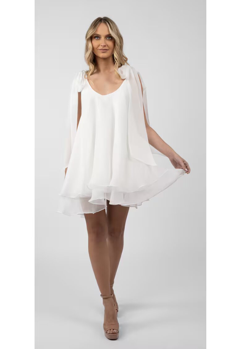 Monarh design Мини рокля с шал