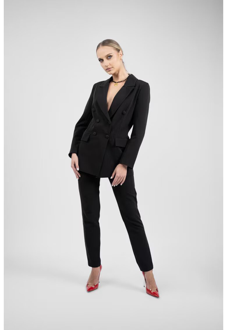 Monarh design Sacou drept cu doua randuri de nasturi