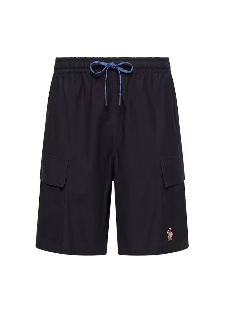 Moncler Мъжки къси панталони - Cotton Gabardine Cargo