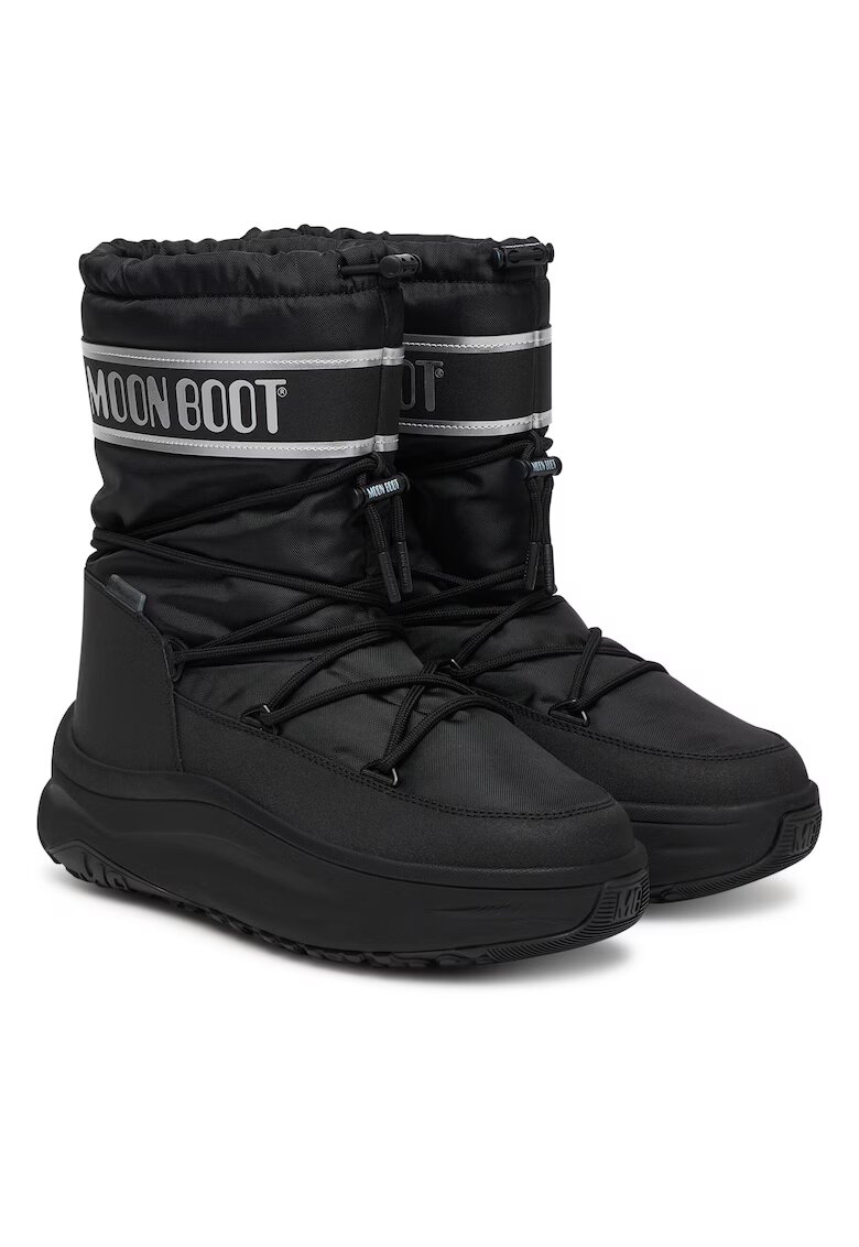 Moon Boot Мъжки боти - черно/сребристо