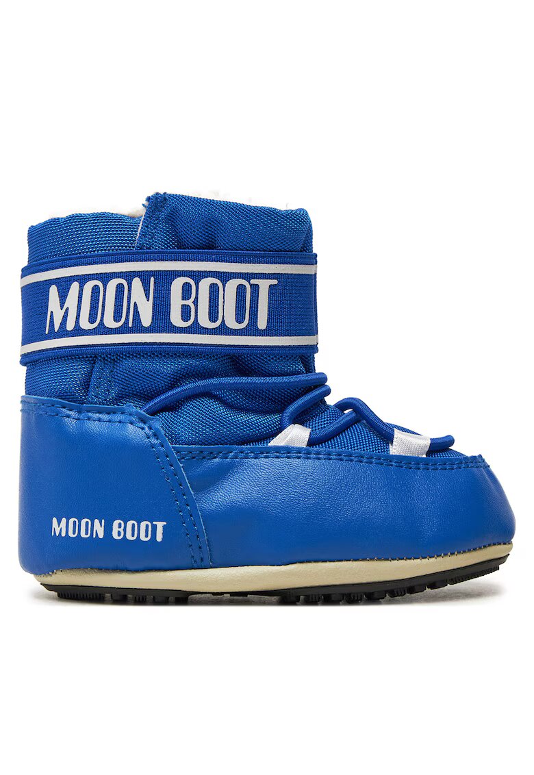 Moon Boot Спортни ботуши за момичета - бяло/синьо