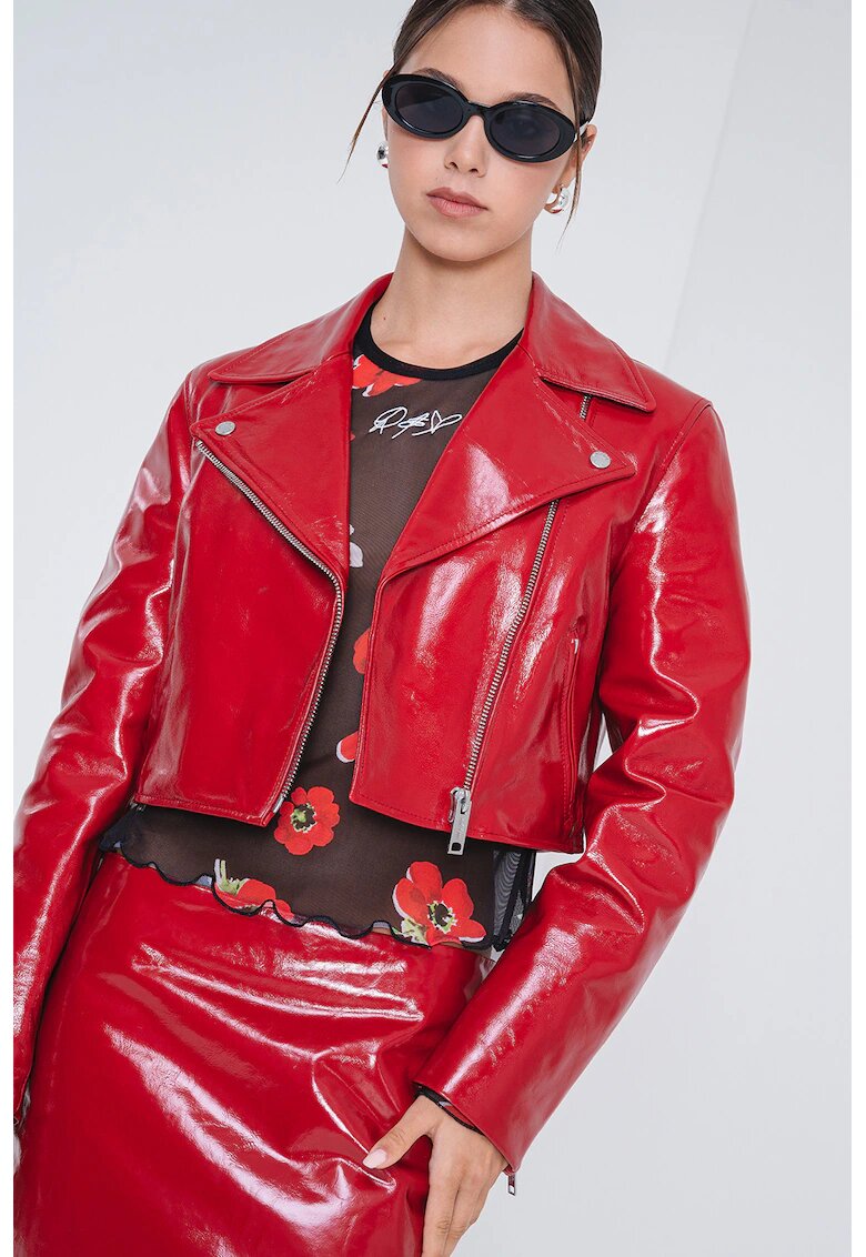 Moschino Jeans Късо яке с цип