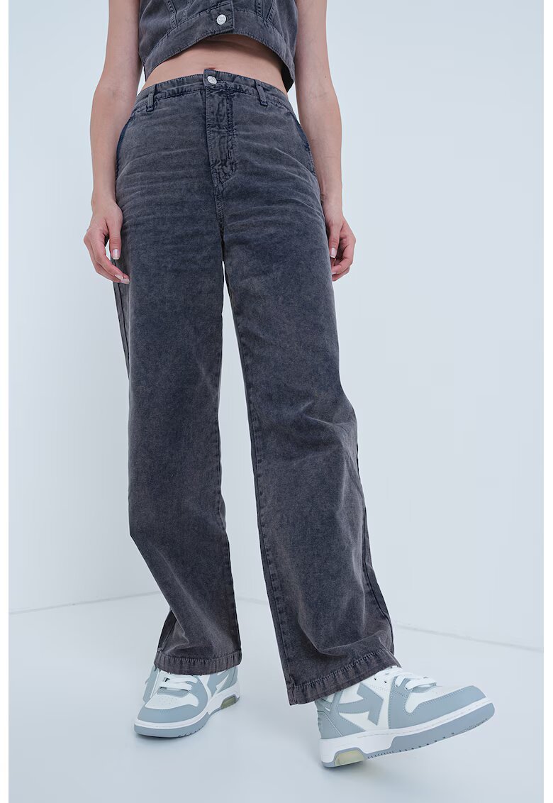 Moschino Jeans Прави дънки със средна талия