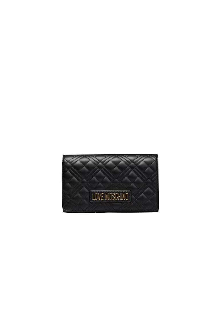 MOSCHINO Underwear Чанта през рамо от еко кожа с презрамка с верижка