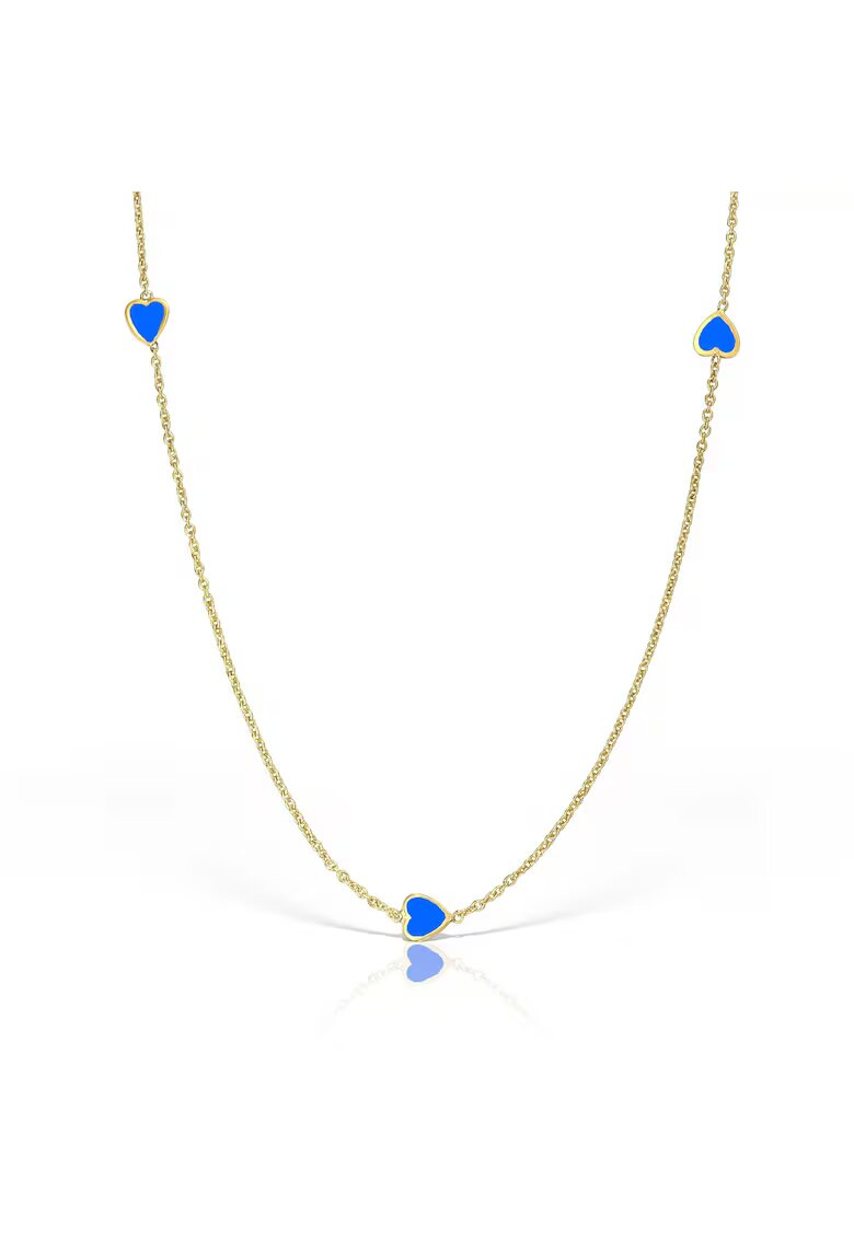 MOSV Lantisor pentru fete - aur 14 KT - pandantive incorporate