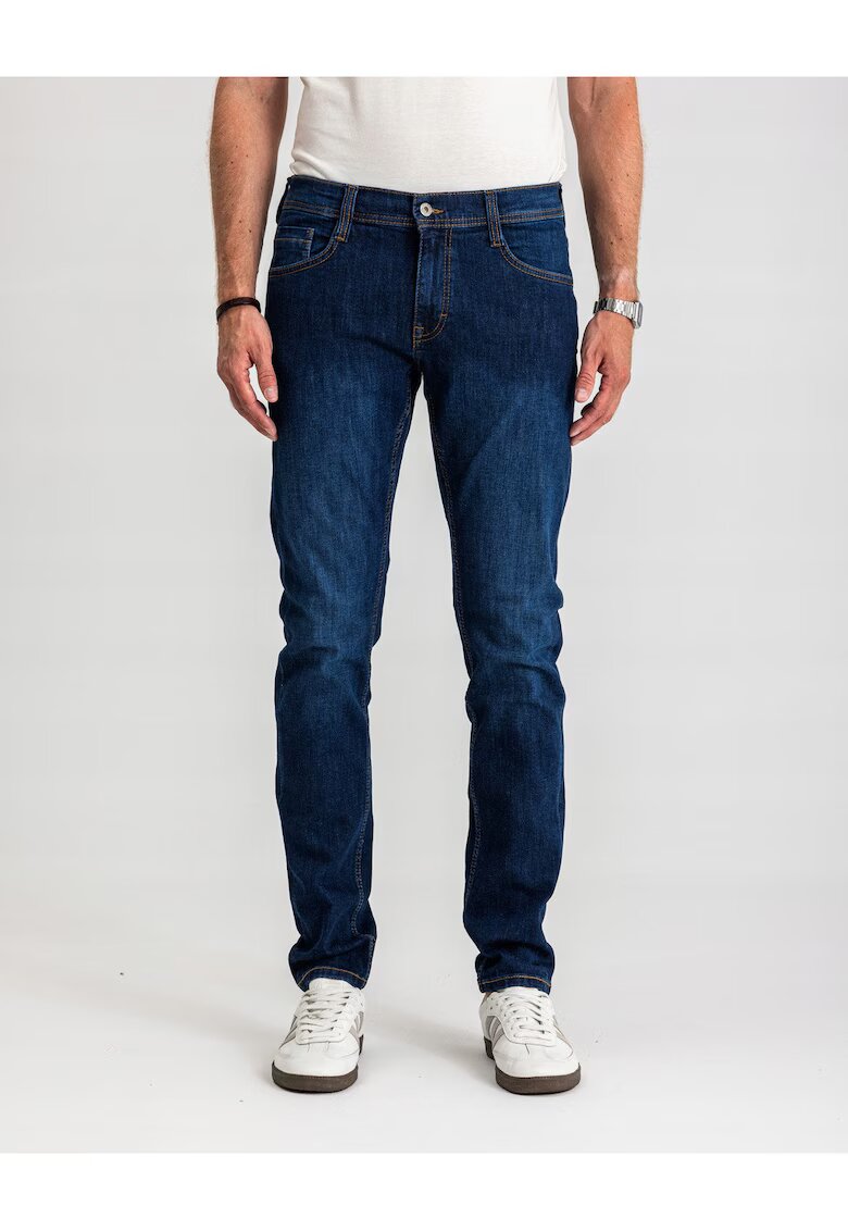 Mustang Мъжки дънки - Oregon Tapered - Ниска талия - 100% памук - Цип - Дълги - 5 джоба -